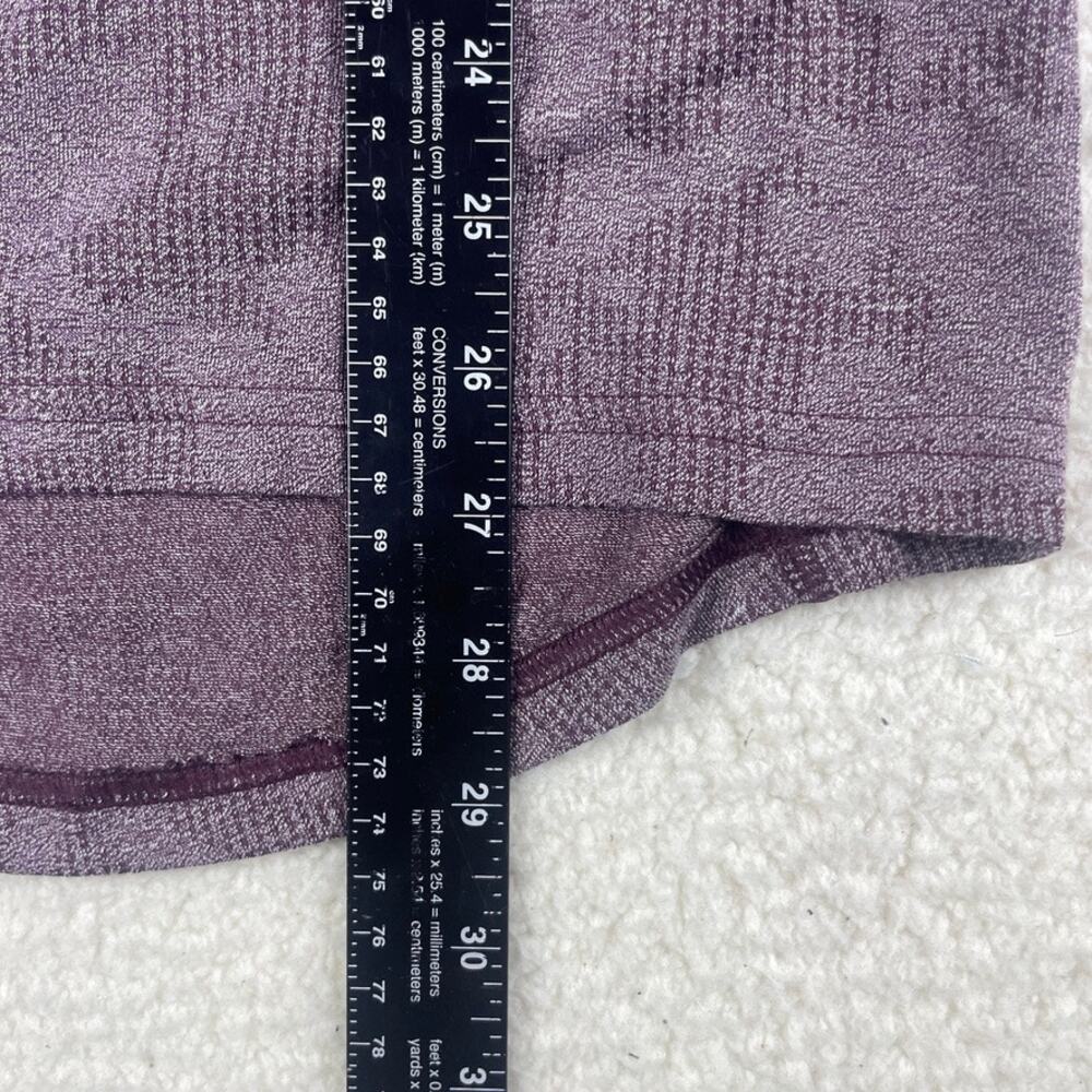 Under Armour Men's X-Small Purple Polyester Threadborne Power Sleeve Fitted Tee - Picture 8 of 11